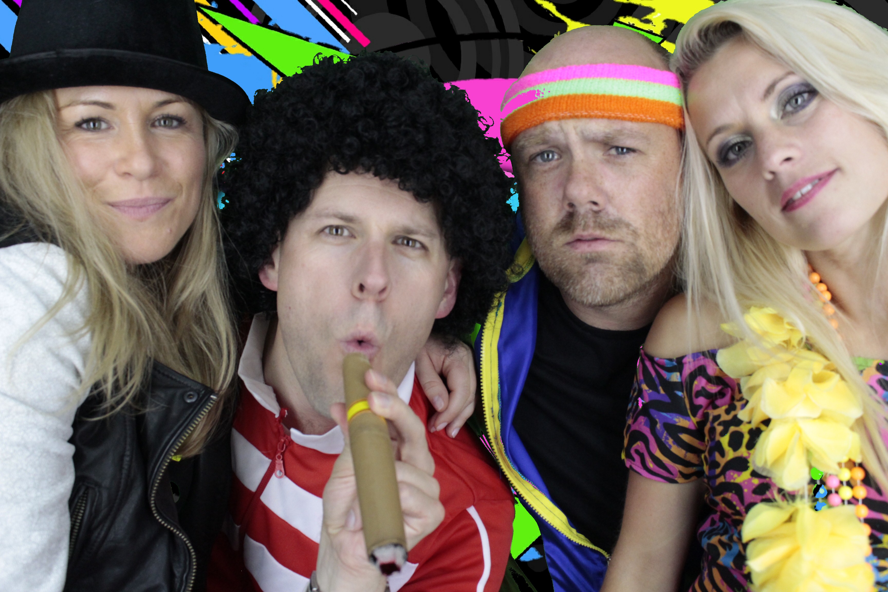 Pete's 80's Birthday Party  | View more photos from the event at gallery.myphotoboothexperience.co.uk/u/MyPhotoBoothExperienceLtd/Petes-80s-Birthday-Party